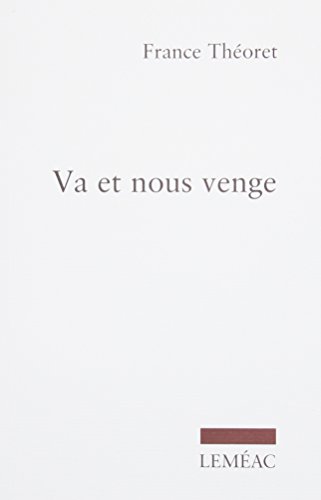 Beispielbild fr VA ET NOUS VENGE zum Verkauf von Librairie La Canopee. Inc.