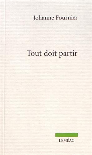 Stock image for TOUT DOIT PARTIR for sale by Librairie La Canopee. Inc.