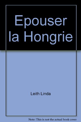 Stock image for pouser la Hongrie for sale by Montreal Books