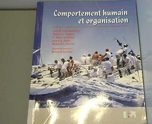 Beispielbild fr Comportement Humain Et Organisation zum Verkauf von Bay Used Books