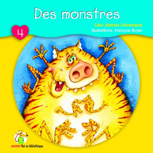 Beispielbild fr Des Monstres (Mini Rat de Bibliotheque) (French Edition) zum Verkauf von Better World Books Ltd