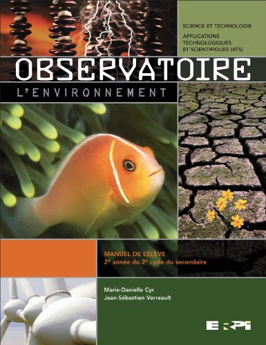 Beispielbild fr Observatoire : L'environnement zum Verkauf von Better World Books Ltd