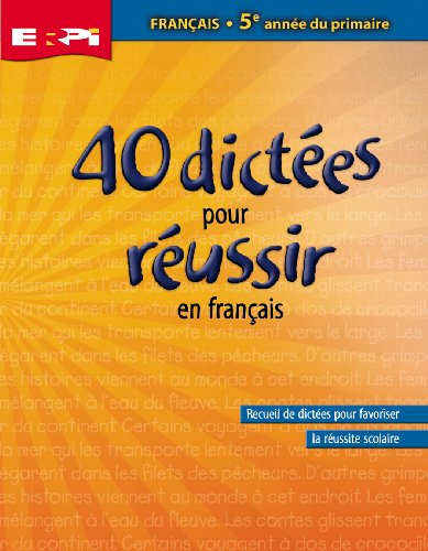 Stock image for 40 Dictes Pour Russir en Franais for sale by Better World Books