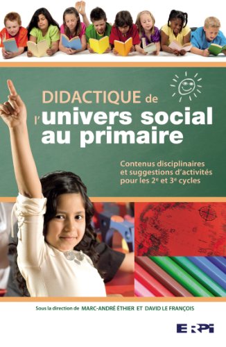 Beispielbild fr Didactique univers social au. ethier thier, marc-andr & lefranois, david zum Verkauf von Aragon Books Canada