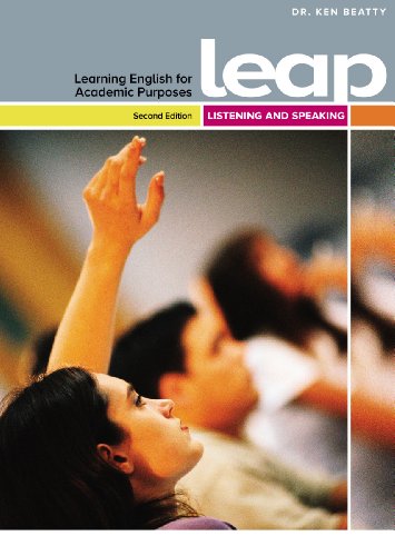Imagen de archivo de LEAP (Learning English for Academic Purposes) High Intermediate, Listening and Speaking with My eLab (2nd Edition) a la venta por SecondSale