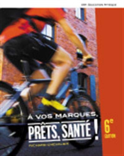 Beispielbild fr A vos marques prets sante 6e chevalier zum Verkauf von Better World Books
