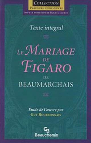 Beispielbild fr Mariage de Figaro zum Verkauf von Better World Books