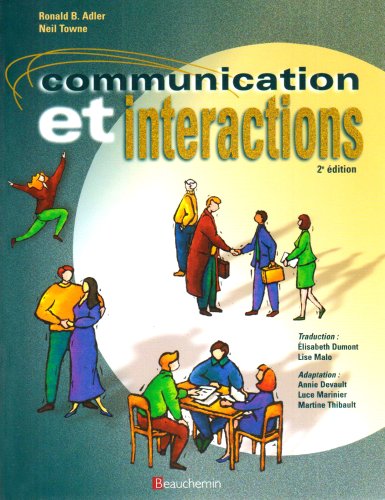 Beispielbild fr Communication et Interactions, Manuel (2e dition) zum Verkauf von Bay Used Books