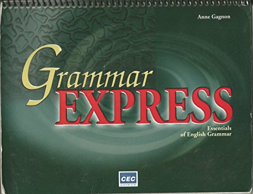 Beispielbild fr Grammar EXPRESS Essentials of English Grammar (Grammar MAKE NO MISTAKE) zum Verkauf von Better World Books