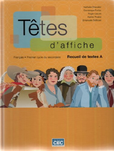 Stock image for Tetes D'affiche for sale by Better World Books