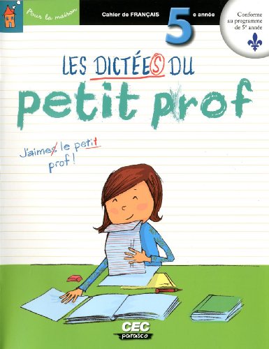 9782761735810: Les dictes du Petit prof: 5e anne