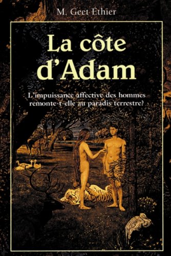 Stock image for La cte d'Adam for sale by GF Books, Inc.
