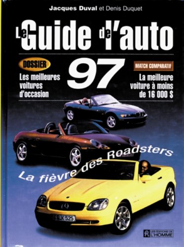 Beispielbild fr Guide de L'Auto 97 zum Verkauf von Better World Books: West