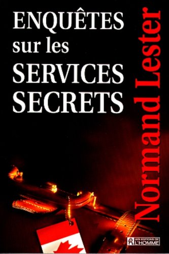 Imagen de archivo de Enquetes sur les Services Secrets a la venta por Better World Books