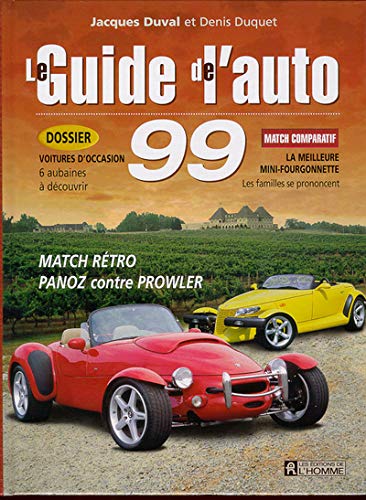 Stock image for Guide de L'Auto 99 for sale by Better World Books