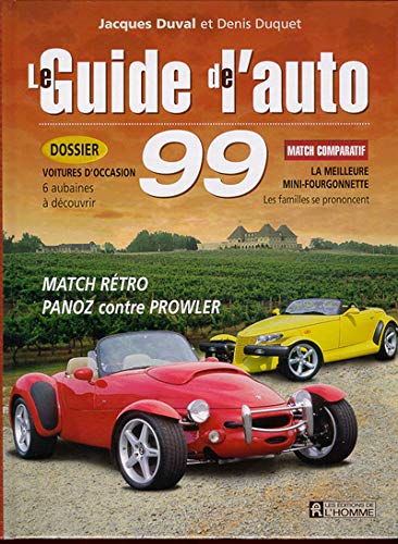 Stock image for Le guide de l'auto 99 for sale by Librairie Le Nord