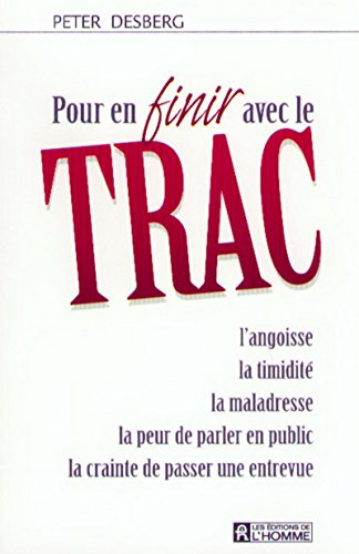 Stock image for POUR EN FINIR AVEC LE TRAC for sale by LiLi - La Libert des Livres