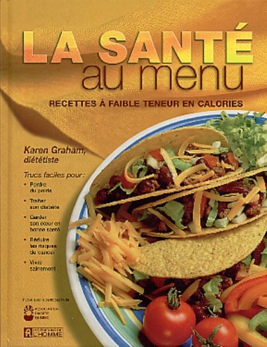 Stock image for La Sante au Menu for sale by Better World Books