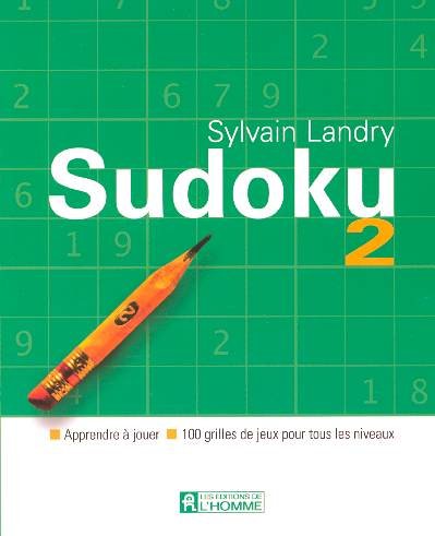 Imagen de archivo de Sudoku 2 (French Edition) a la venta por Better World Books Ltd