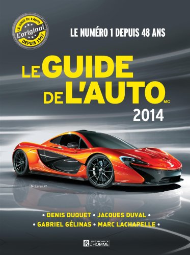 Stock image for Le guide de l'auto 2014 for sale by Better World Books