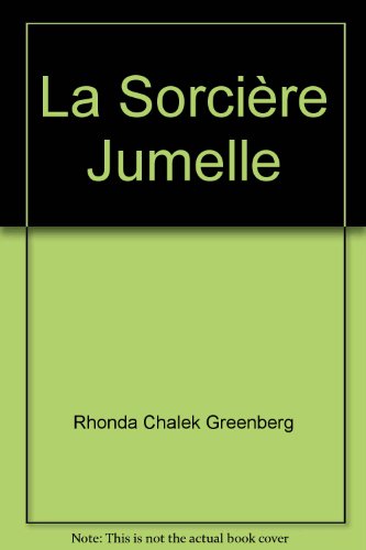 Stock image for La Sorciere Jumelle for sale by Better World Books