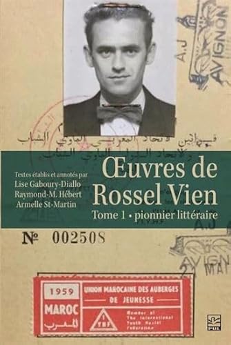 Stock image for OEUVRES DE ROSSEL VIEN V 01 PIONNIER LITTERAIRE for sale by Gallix