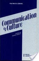 Stock image for Communication et culture (French Edition) for sale by Zubal-Books, Since 1961