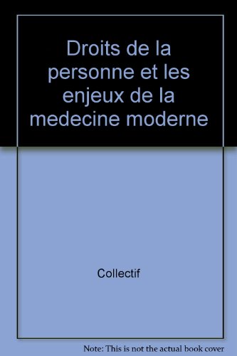 9782763774817: Les Droits De La Personne Et Les Enjeux