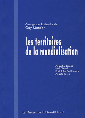 Stock image for Les territoires de la mondialisation for sale by medimops