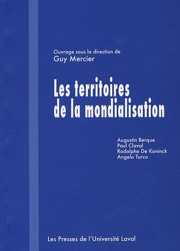 Stock image for Les territoires de la mondialisation for sale by medimops