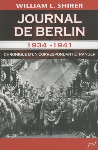 JOURNAL DE BERLIN, 1934-1941 (9782763788951) by SHIRER WILLIAM