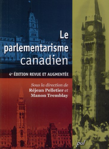 Stock image for Parlementarisme Canadien for sale by Better World Books