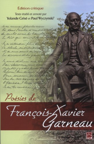 Imagen de archivo de Poesies de Francois-Xvaier Garneau a la venta por Hourglass Books