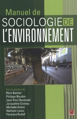 9782763795546: Manuel de sociologie de l'environnement