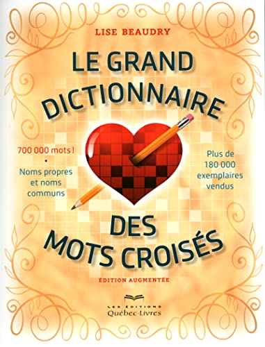 Beispielbild fr Grand Dictionnaire des Mots Croiss zum Verkauf von Better World Books
