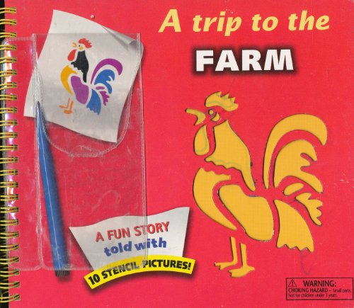 9782764110942: A Trip to the Farm (Stencil Picture Books)