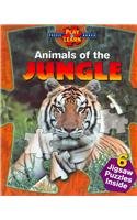 Beispielbild fr Animals of the Jungle, Play and Learn, 6 Jigsaw Puzzles Plus Book zum Verkauf von Virginia Martin, aka bookwitch
