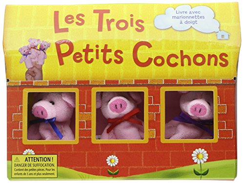 9782764122099: Les Trois Petits Cochons : Livre avec marionnettes  doigt