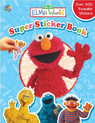 Beispielbild fr Elmo's World Super Sticker Book (Sesame Street) zum Verkauf von SecondSale