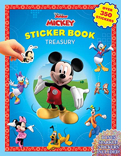 9782764316306: Phidal - Disney Mickey Mouse Clubhouse Sticker Book Treasury Activity Book for Kids Children Toddlers Ages 3 and Up, Holiday Christmas Birthday Gift