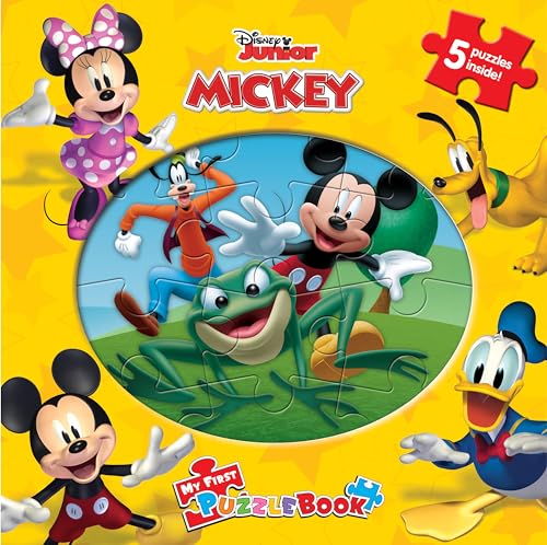 9782764319444: Disney Jr. Mickey My First Puzzle Book