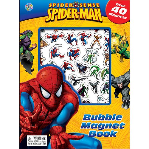 9782764320365: Spiderman Bubble Magnet Book