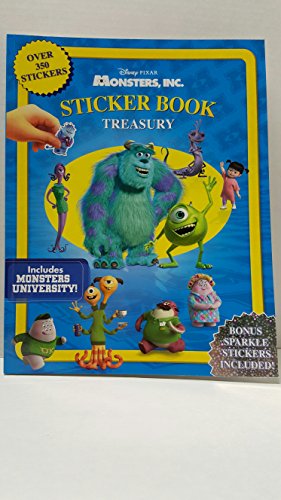 Imagen de archivo de Disney & Pixar Monsters INC Sticker Book Treasury a la venta por ThriftBooks-Atlanta