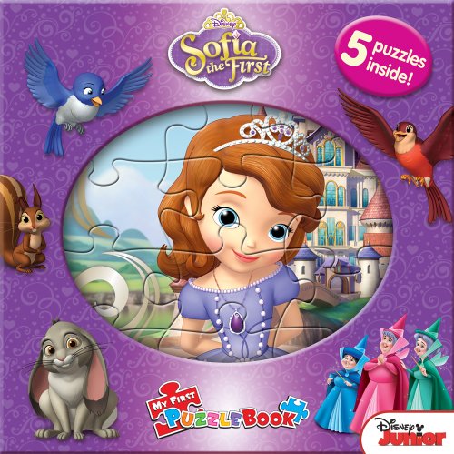 Beispielbild fr Disney Sofia the First My First Puzzle Book zum Verkauf von WorldofBooks