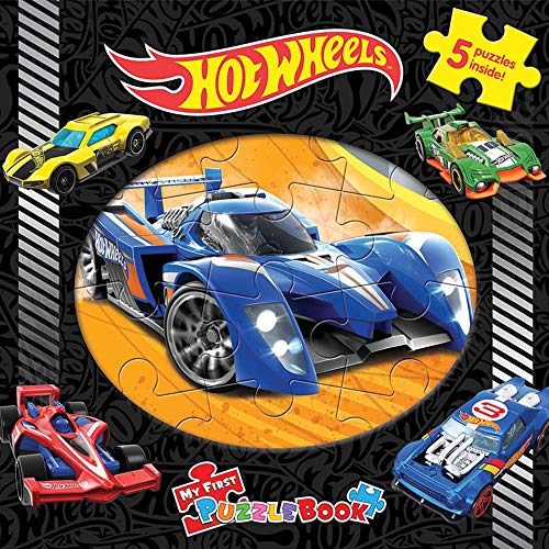 Stock image for Phidal - Mattel Hot Wheels My First Puzzle Book - Puzzles for Kids and Children Learning Fun for sale by GF Books, Inc.