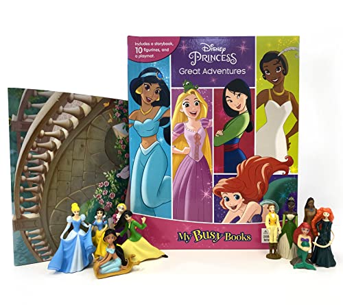 Stock image for Disney Princess Great Adventures My Busy Book for sale by WorldofBooks