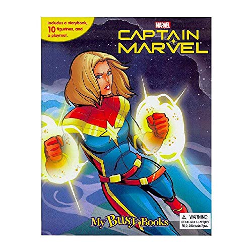 Stock image for Marvel Captain Marvel My Busy Book for sale by WorldofBooks