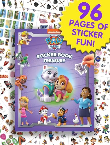 

Nick Paw Patrol Girls Sticker Book Treasury