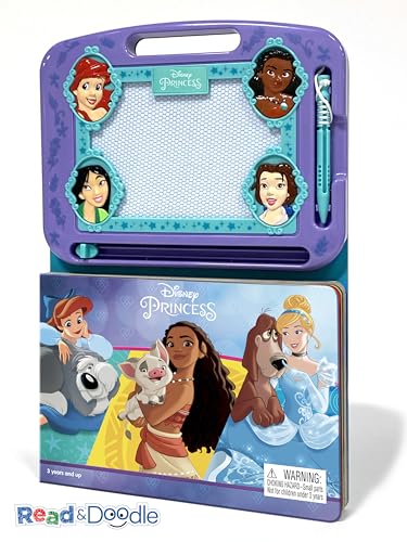 Stock image for Phidal ? Disney Princess Activity Book Learning, Writing, Sketching with Magnetic Drawing Doodle Pad for Kids Children Toddlers Ages 3 and Up - Gift for Easter Holiday Christmas, Birthday for sale by MusicMagpie