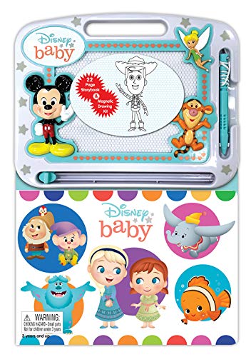9782764352205: Phidal – Disney Baby Activity Book Learning, Writing, Sketching with Magnetic Drawing Doodle Pad for Kids Children Toddlers Ages 3 and Up - Gift for Easter Holiday Christmas, Birthday